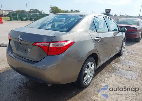 2019 Toyota Corolla Le из США, поврежденный, VIN 2T1BURHE7KC152125